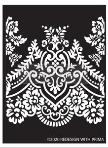 *New* Redesign with Prima Stencil Elegant Lace