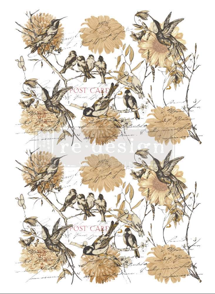 *New * Redesign Decor Transfer Vintage Rustic