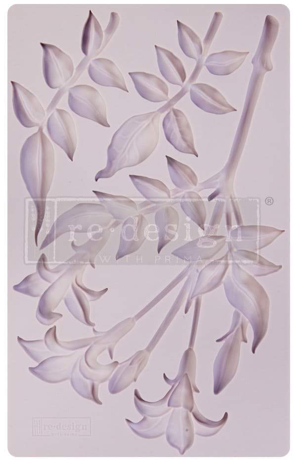 *New* Redesign with Prima Mould Lily Flowers
